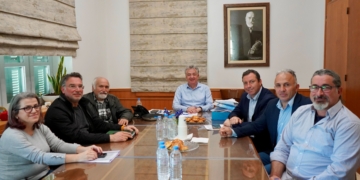 Συνεργασία Περιφέρειας Κρήτης και Δήμου Αγίου Νικολάου για τη διαχείριση υδάτινων πόρων και έργα υποδομής