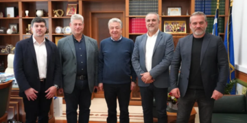 Η ίδρυση-λειτουργία επιχειρηματικού πάρκου στον Λατζιμά Ρεθύμνου σε συνάντηση με τον Περιφερειάρχη Κρήτης