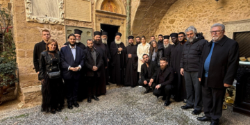 Χειροτονία Διακόνου από τον Σεβ. Μητροπολίτη Ιεραπύτνης και Σητείας κ. Κύριλλο στην Ιερά Μονή Τοπλού Σητείας