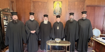 Στο Οικουμενικό Πατριαρχείο οι νεοεκλεγέντες Μητροπολίτες Κυδωνίας και Αποκορώνου, και Λάμπης, Συβρίτου και Σφακίων