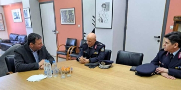 Συνάντηση Δημάρχου Αγίου Νικολάου με τον Γενικό Περιφερειακό Αστυνομικό Διευθυντή Κρήτης