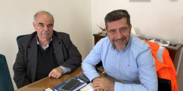 Συνάντηση Αντιπεριφερειάρχη Λασιθίου με τον Πρόεδρο της Κοινότητας Μουρνιών