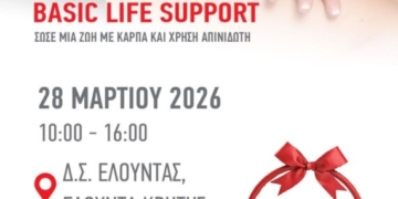 Σεμινάριο στη βασική υποστήριξη της ζωής