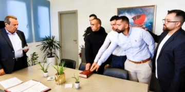 Πέντε νέοι δημοτικοί αστυνομικοί ορκίστηκαν παρουσία του Δημάρχου Χερσονήσου