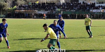 “Πρασινοκίτρινο” βάφτηκε το ντέρμπι κορυφής στην Α΄ ΕΠΣΛ