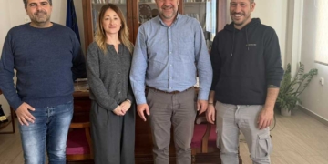 Συνάντηση Αντιπεριφερειάρχη Λασιθίου με τον Πρόεδρο της Κοινότητας Ελούντας