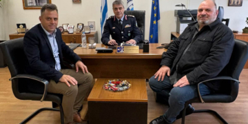 Συνάντηση της Ένωσης Αστυνομικών Υπαλλήλων Λασιθίου με τον Γενικό Συντονιστή Αστυνομίας Νότιας Ελλάδας για τα σοβαρά ζητήματα του κλάδου