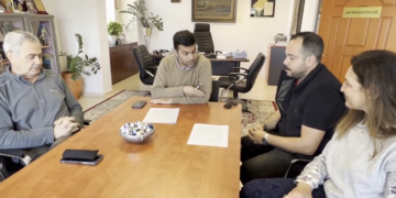 Υπογραφή συμφώνου συνεργασίας μεταξύ Δήμου Σητείας, Γεωπάρκου και τοπικών φορέων