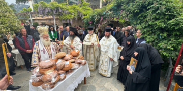 Ο εορτασμός της μνήμης του Οσίου Χατζη-Ανανίου στην Ιερά Μονή Παναγίας Εξακουστής Ιεράπετρας