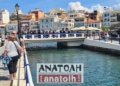 Προβλήματα στην κυκλοφορία στον Άγιο Νικόλαο δημιουργήθηκαν κατά την απομάκρυνση των νταλικών