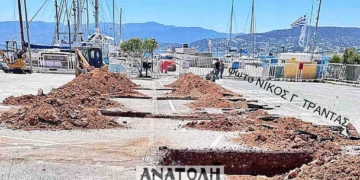 Άγιος Νικόλαος: Τοποθέτηση σκίαστρων με φωτοβολταϊκά στο πάρκινγκ της Μαρίνας