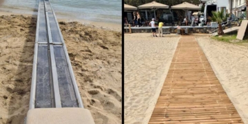 Τοποθετήθηκε σύστημα Seatrac στην Άμμο για ΑμΕΑ
