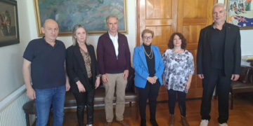 Εθιμοτυπική επίσκεψη του νέου Διοικητικού Συμβουλίου του Συλλόγου Ηπειρωτών Π.Ε. Ρεθύμνης «Το Γιοφύρι» στην Αντιπεριφερειάρχη Ρεθύμνης