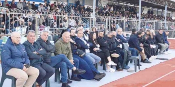 Όλα για την προστασία του ταρτάν στο στάδιο Αγίου Νικολάου