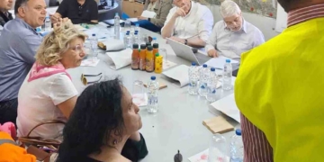 Στα εργοτάξια του ΒΟΑΚ στον Αγ. Νικόλαο κυβερνητικό κλιμάκιο – Στο επίκεντρο ο συντονισμός έργων και αρχαιοτήτων