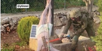 Ο ισραηλινός στρατός ανακοίνωσε ότι εντόπισε τον στρατιώτη που κατέστρεψε το άγαλμα του Ιησού στον Λίβανο