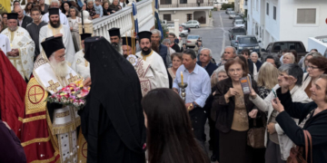 Λαμπρή υποδοχή του ιερού λειψάνου της Αγίας Μεγαλομάρτυρος Φωτεινής και Ιερά Αγρυπνία στον Ιερό Ναό Εευαγγελισμού της Θεοτόκου Σητείας