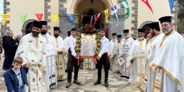 Με λαμπρότητα και κατάνυξη ο εορτασμός της 200ής επετείου της Αγίας Μαρίας της Μεθυμοπούλας στη Φουρνή