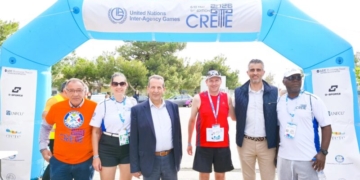 Τον ημιμαραθώνιο αγώνα Cross Country Run των Ηνωμένων Εθνών φιλοξένησε ο Δήμος Χερσονήσου.