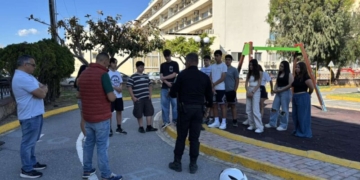 Οι μαθητές του Γυμνασίου Κριτσάς στο Δρόμο της Οδικής Ασφάλειας 