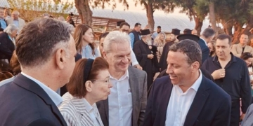 Ο Δήμαρχος Αγίου Νικολάου στην εκδήλωση στο Μινωικό Ανάκτορο των Μαλίων