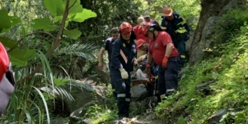 Διάσωση 58χρονης τουρίστριας στο Φαράγγι του Ρίχτη Σητείας