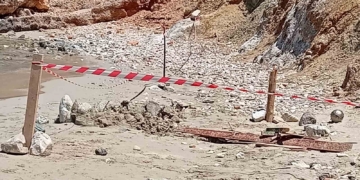 Απομακρύνθηκε με ασφάλεια το ασυνήθιστο αντικείμενο από παραλία του Καλού Χωριού