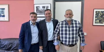 Συνάντηση Δημάρχου Αγίου Νικολάου με τον Αντιπεριφερειάρχη Τουρισμού Κυριάκο Κώτσογλου