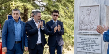 Αποκαλυπτήρια του μνημείου της 5ης Μεραρχίας Κρητών με τη στήριξη της Περιφέρειας Κρήτης