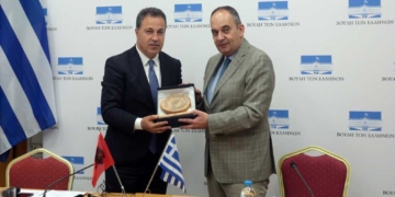 Γ. Πλακιωτάκης: Στήριξη στην ευρωπαϊκή πορεία της Αλβανίας