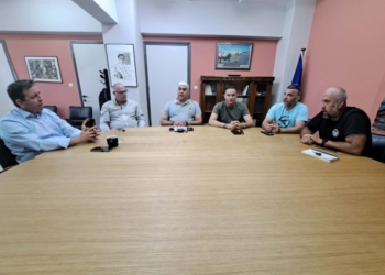 Συνάντηση του Δημάρχου Αγίου Νικολάου με το Σωματείο «Άγιος Νικόλαος Καλαθοσφαίριση Europlan» και το τμήμα Βόλεϊ