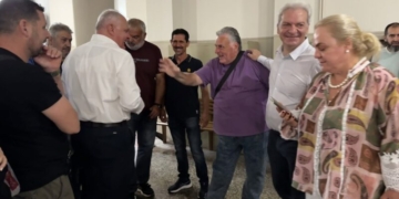 Στο πλευρό των εργαζομένων της καθαριότητας στα Δικαστήρια ο Αλέξης Καλοκαιρινός
