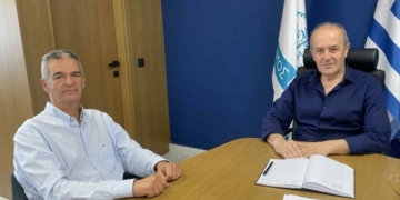 Συνάντηση Δημάρχου για τα έργα Μπραμιανών, Γρα Λυγιάς και Μύρτου