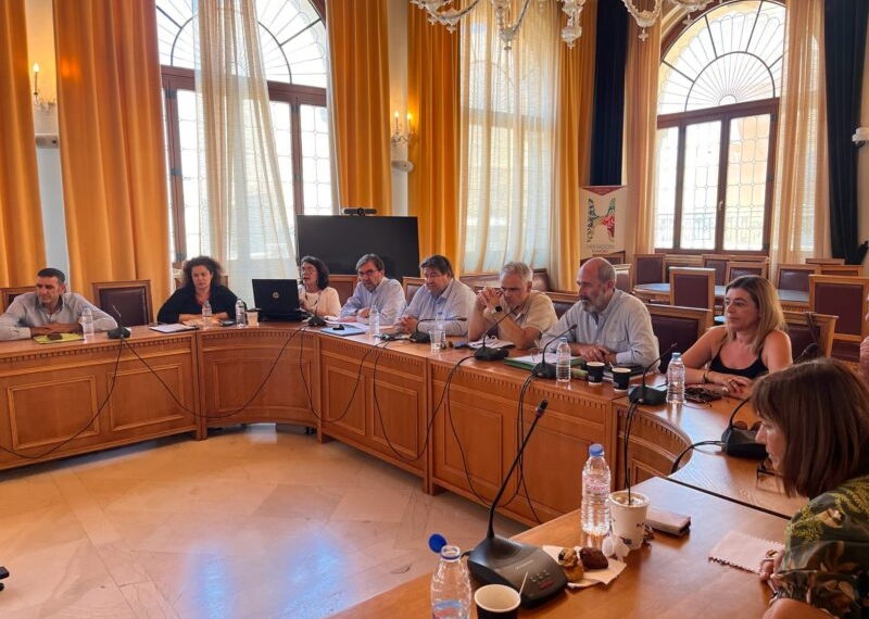 Σύσκεψη εργασίας για τα όρια των οικισμών του Δήμου Ηρακλείου