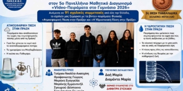 Σημαντική Πανελλήνια Διάκριση του Γυμνασίου Κριτσάς  στον Διαγωνισμό της ΠΑΝ.Ε.Κ.Φ.Ε. «Video-Πειράματα στο Γυμνάσιο 2026»