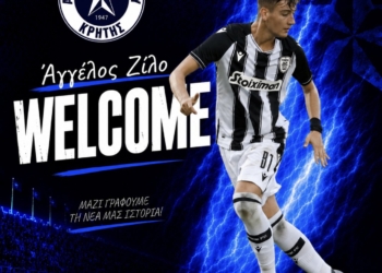 Ο Άγγελος Ζίλο στην άμυνα του ΑΟΑΝ