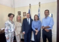 Συνάντηση της Γραμματέως Αποκεντρωμένης Διοίκησης Κρήτης  με το Γενικό Γραμματέα Ιθαγένειας του Υπουργείου Εσωτερικών