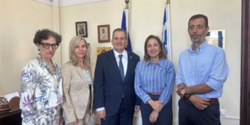 Συνάντηση της Γραμματέως Αποκεντρωμένης Διοίκησης Κρήτης  με το Γενικό Γραμματέα Ιθαγένειας του Υπουργείου Εσωτερικών