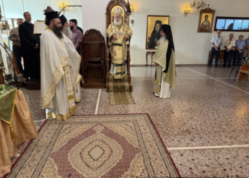 Με Αρχιερατική Θεία Λειτουργία πανηγύρισε ο Ιερός Ναός του Οσίου Παϊσίου του Αγιορείτου στην Ιεράπετρα