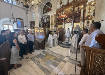 Η Κυριακή των Πατέρων της Δ´ Οικουμενικής Συνόδου στον Ιερό Μητροπολιτικό Ναό Αγίου Γεωργίου Ιεράπετρας και τεσσαρακονθήμερο μνημόσυνο