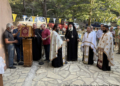 Αρχιερατικός Εσπερινός στον πανηγυρίζοντα μεταβυζαντινό Ι. Ναό της Αγίας Άννης στη Θρυπτή