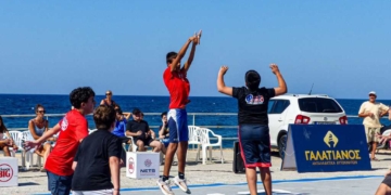Ένταση και αδρεναλίνη με φόντο το μαγευτικό ηλιοβασίλεμα στο 2ο Τουρνουά 3×3 Βasketball Cretan Series by choco BIG, στο Σίσι