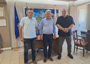 Συνάντηση του Δημάρχου Οροπεδίου Λασιθίου με την Ένωση Αστυνομικών Υπαλλήλων Νομού Λασιθίου