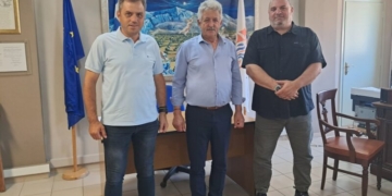 Συνάντηση του Δημάρχου Οροπεδίου Λασιθίου με την Ένωση Αστυνομικών Υπαλλήλων Νομού Λασιθίου