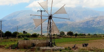 Επιβεβαιώθηκε η καταλληλότητα του χώρου για τη δημιουργία του Πάρκου Παραδοσιακών Ανεμόμυλων στο Οροπέδιο Λασιθίου