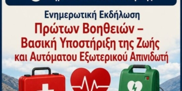 Ενημερωτική εκδήλωση πρώτων βοηθειών στη Φουρνή