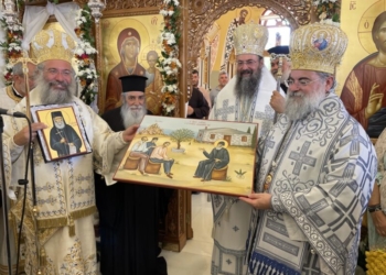 Η πανήγυρη του Οσίου Παϊσίου και τα Ιερά Εγκαίνια του νέου Ιερού Ναού στα Χανιά