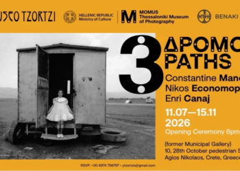 Έκθεση «Τρεις δρόμοι: Constantine Manos, Nikos Economopoulos, Enri Canaj» MUSEO TZORTZI
