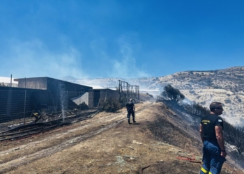 Απομακρύνεται ο κίνδυνος στα Μπραμιανά: Βελτιωμένη η εικόνα της φωτιάς