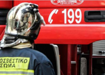 Συνεχίζεται η επιχείρηση κατάσβεσης στο Κουτσουνάρι Ιεράπετρας